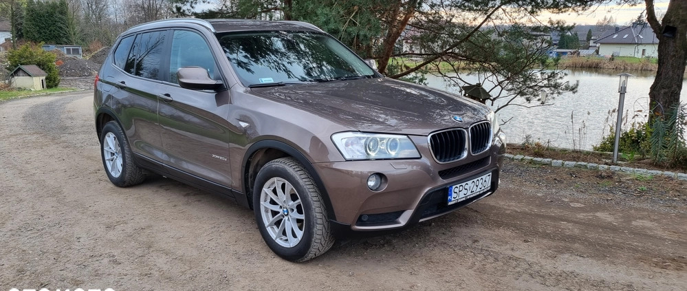 BMW X3 cena 57900 przebieg: 264000, rok produkcji 2012 z Pszczyna małe 92